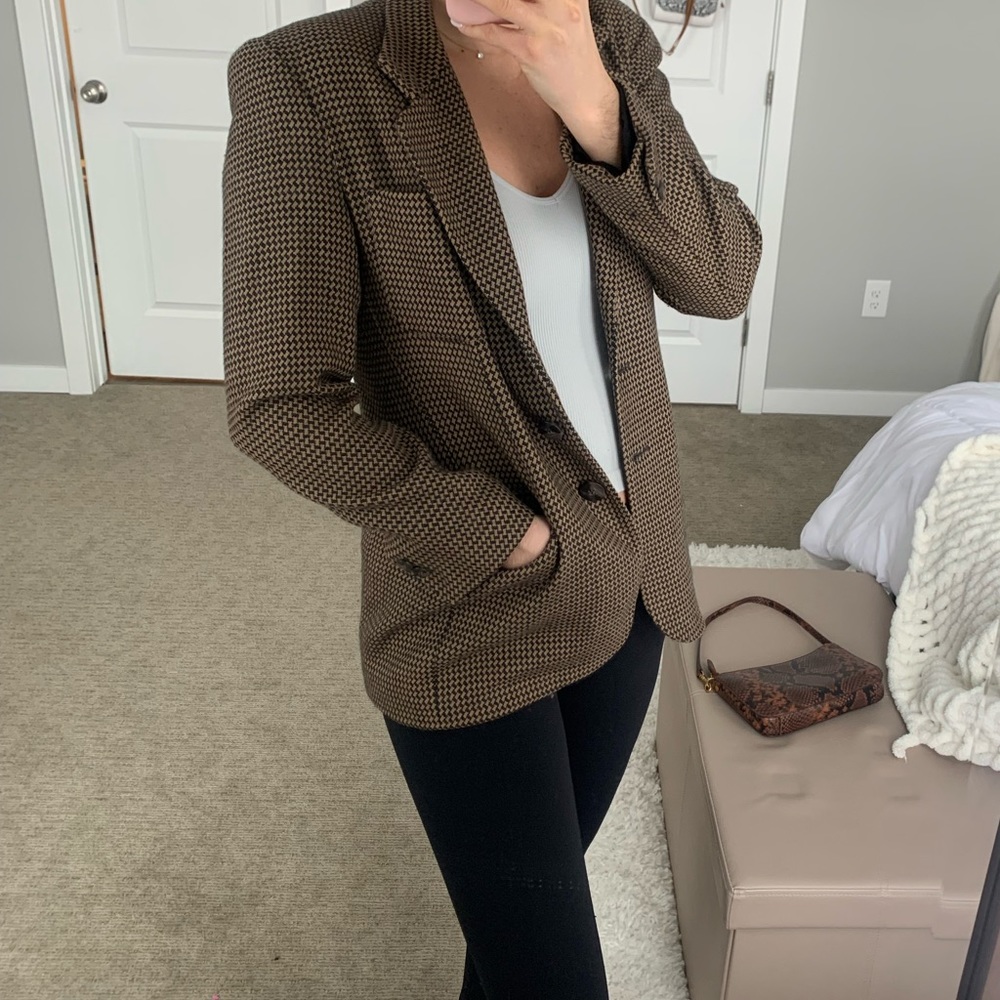 Ann Taylor Pleaded Blazer
